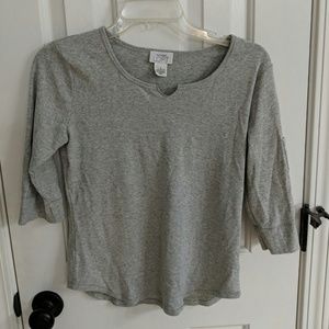 Loft gray shirt